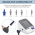 Small Blood Pressure Cuff 5.9''-9.5''(15-24CM) for Arm Circumference Replacement BP Cuff with 6 Connectors - Compatible with Upper Arm Blood Pressure Monitors Red Classical Flower