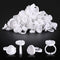 Lash Extension Supplies Glue Rings for Eyelash Extensions, 100PCS Lash Glue Rings, Eyelash Glue Holder