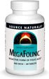 Source Naturals MegaFolinic, 800mcg, 60 Tablets