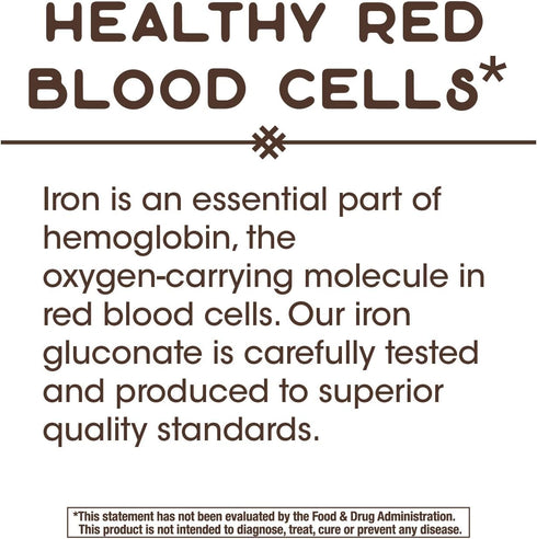 Nature's Way Iron | 18mg Per Serving | Supports Healthy Red Blood Cells | 100 Capsules