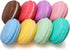 Coolrunner Mini Macaron Case, Cute Pill Box, Colorful Jewelry Storage Box, 8PCS Shape Storage Container