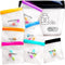 mumi Travel Pill Organizer Set, 7 Mini Zipper Pouches for Pills, Reusable Pocket Pill Bags for Medicine Travel