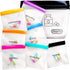 mumi Travel Pill Organizer Set, 7 Mini Zipper Pouches for Pills, Reusable Pocket Pill Bags for Medicine Travel