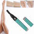 Yinhing Electric Eyebrow Trimmer, Portable Painless Facial Hair Remover Kit for Women and Men, Battery Operated, Green