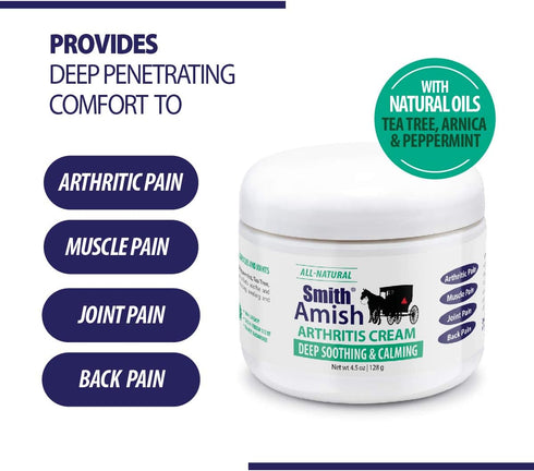 Arthritis Cream, Soothing and Cooling, 4.5 oz Jar