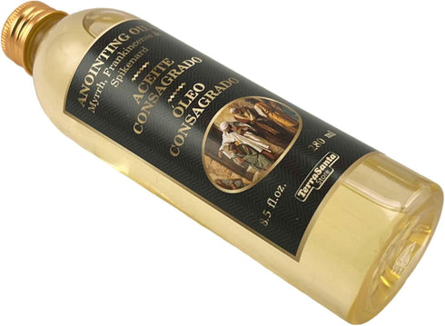 Essential Aromatic Perfume Anointing Oil Frankincense Myrrh Spikenard 8.5fl.oz - 280ml from Jerusalem Holy Land