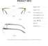 OCCI CHIARI 6.0 Clear Reading Glasses for Women, Stylish Readers in Transparent, Available in Multiple Strengths