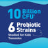 lovebug PROBIOTICS for Kids - Probiotic Chewables with Prebiotic Fiber for Age 4+, 60 ct Sugar-Free Berry Flavor
