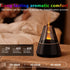 KadiDise 120ml 7-Color Flame humidifier,Flame Aroma Diffuser, Flame Humidifier, Essential Oil Aromatherapy Diffuser