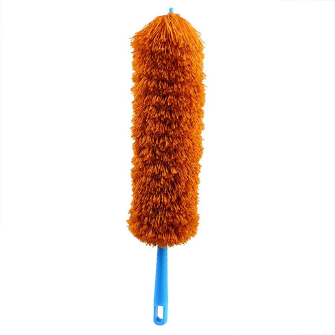 Washable Anti-Static Duster, Soft Microfiber Cleaning Tool for Home Furniture and Car (Dark Brown)