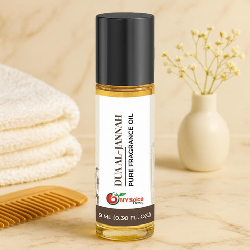 Pack 5 NY Spice Shop Dua Al- Jannah Musk Fragrance of Musk Aroma Profile Artisan Aroma Blend & Travel Friendly Perfume