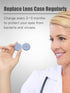 Pack 6 Vastsoon Contact Lens Case, of Portable Contact Solution Soaking Case with Contact Lens Applicator Tool