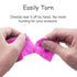 VideoPUP Tattoo Grip Cover Wrap - 6PCS Disposable Cohesive Elastic Bandage Handle Grip Tube (Phosphor Pink)
