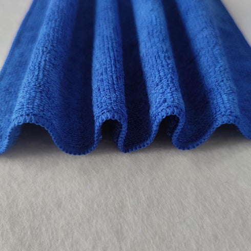 RSV Clean Microfiber Dish Towels 12" x 12" Inch, Blue, 20 Pack Premium Towels for Cleaning Glass, Kitchens, and
