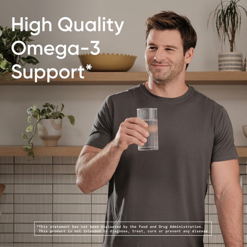 Sports Research Extra Strength Flaxseed Oil Softgels, 1242mg, Plant Based Omega-3, 200 Count