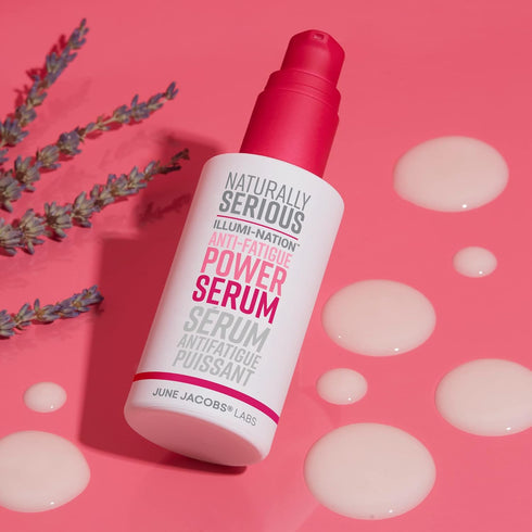 Naturally Serious Illumi-nation Anti-Fatigue Power Serum, Anti-Aging Vegan Skincare, Cruelty-Free