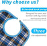 pegirra Eating,30" 19.5"Large disabled(3 Pack) Adult Bibs for x Feeding Adult Bibs,Reusable Washable Dining Clothing