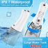YKB 400ml 8 IPX7 Water Flosser for Teeth, Modes Portable Water Flosser Cordless with Digital Display, Travel Water Oral