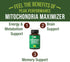 Mitochondria Maximizer with CoQ10 and Active PQQ, 60 Vegetarian Capsules, Natural Cellular Generator