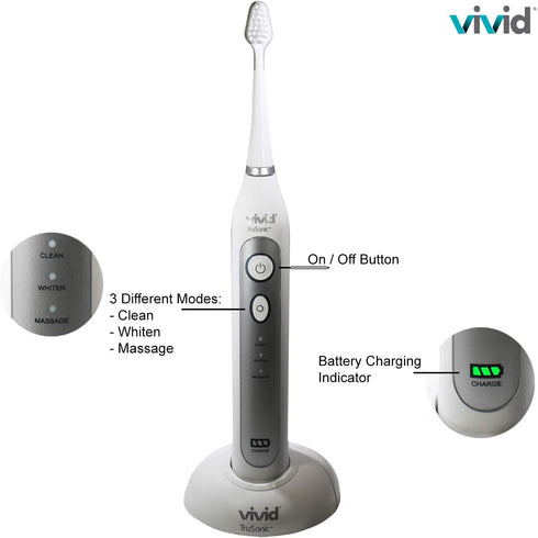 Travel-Friendly Rechargeable Electric Toothbrush - Compact and Convenient Oral Care