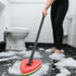 OKcedier 1 2 1 Spin Mop Replacement Head for O Cedar EasyWring Tank, Includes Magic Scrubber Sponge Brushes & Connector