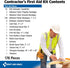 First Aid Only 9302-25M 25-Person Contractor's Emergency First Aid Kit, 178 Pieces for Home Renovation
