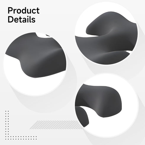 Vestamore T-Shape Chest Support Pillow, for Massage Bed and Beauty Salon, Memory Foam Face Down Pillow, Sweatshirt