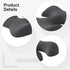 Vestamore T-Shape Chest Support Pillow, for Massage Bed and Beauty Salon, Memory Foam Face Down Pillow, Sweatshirt