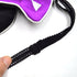 Sun Kea Women Girls Silk Eye Mask, Cute Cat Sleeping Eye Cover for Shift Work Nap Blindfold (Purple)
