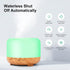 Moisturnt 500ml Essential Oil Diffuser Aromatherapy Humidifier: Grain Ultrasonic Aroma Air Vaporizer for Large Room