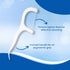 Dental Floss Picks (Pack of 50) - Individually Wrapped Oral Care Flossers for Adults & Kids, Travel Dental Picks for