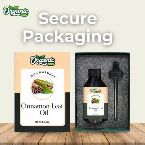 Cinnamon Leaf Oil, Pure & Natural Essential Oil for Skincare, Massage, Aroma & Diffuser - 30ml/1.01fl oz