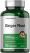 Horbaach Ginger Root Extract Capsules 1500 mg | 150 Pills | Non-GMO, Gluten Free