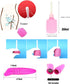 Wrulifrey 32 Sets Sex Whip BDSM Adult Couples Games Anal Plug Dildo Bondage for Sex Pcs BDSM Leather Bondage Restraint