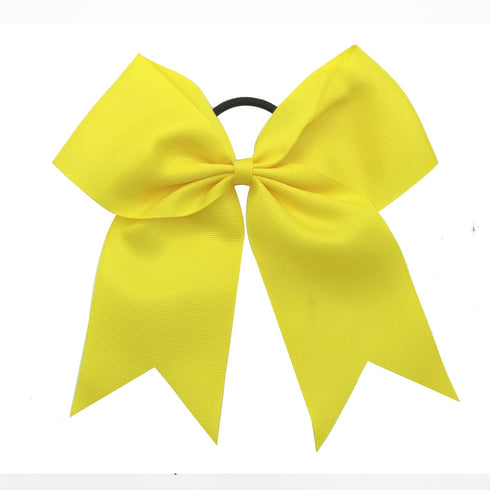 Hipcheer 20pcs 8" Large Cheer Bows for Girls, Hand-made Grosgrain Ribbon Hair Accessories for Teen Girls