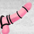 JESHVA Set 3 1.26-1.6 inch Silicone Penis Ring for Men, including Sizes (Black)