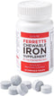 Ferretts Chewable Iron Supplement - 60 Chewable Tablets, 18mg of Iron for Daily Nutritional Support