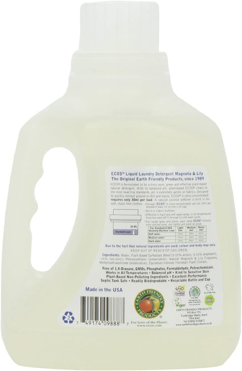 Earth Friendly Products #PL9888/04 100OZ MAG Laundry Detergent