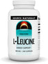 Source Naturals L-Leucine, Energy Support, Free Form Essential Amino Acid Supplement, 240 Capsules