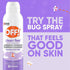 OFF! Clean Feel Insect Repellent Aerosol, 20% Picaridin Bug Spray with Long Lasting Protection from Mosquitoes