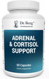 Dr. Berg Adrenal & Cortisol Capsules, Adrenal Supplement for Mood, Focus, Relaxation, Stress Support, 60 Capsules