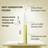 Electric Vibration Flosser - Power Flosser for Adults, Reusable Teeth Cleaner with Toothbrush, Water Flosser