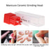 Sonew Nail Drill Bit - 4 Types Ceramic Grinding Head for Manicure Machine Accessories