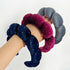 Spa Headbands for Washing Face or Facial, Terry Cloth Fabric Hairbands for Makeup Removal (Navy, Rhinestone)
