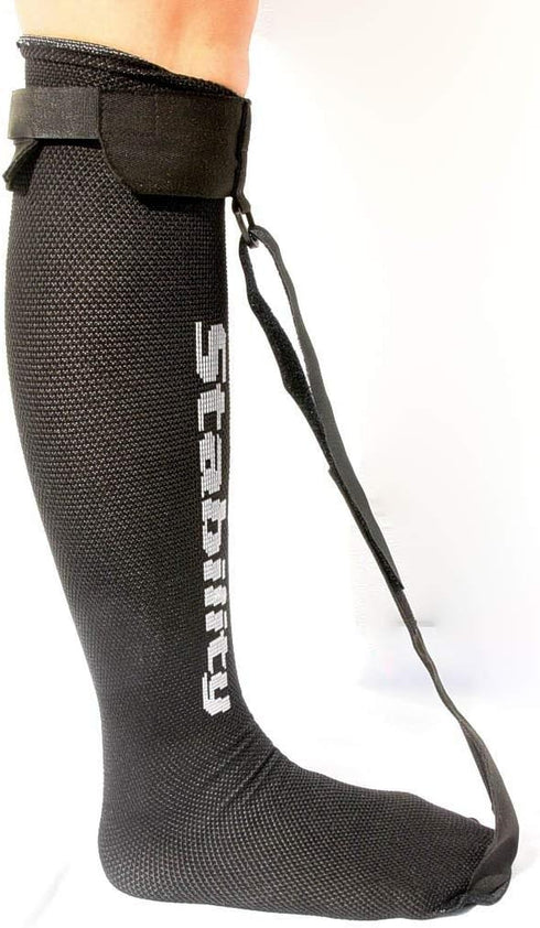 Single Strap Night Sock for Plantar Fasciitis and Achilles Tendonitis, Large