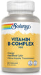 SOLARAY Vitamin B-Complex 100 mg, 100 VegCaps, Healthy Energy & Blood Cell Formation Support