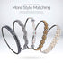 Teenitor 5pcs Rhinestone Beaded Headbands, No Slip Jeweled Hair Wraps for Women and Girls