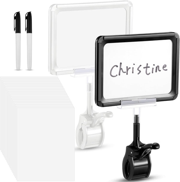 2 Sets Stroller Name Tag Identifier Marker Parking Place Stroller Sign Finder