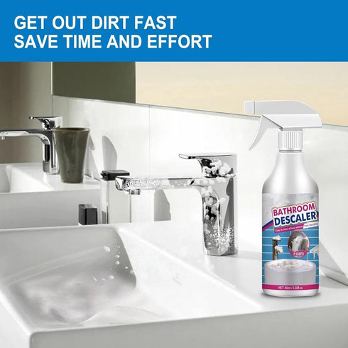 Omexry (1, 1PC) Bathroom Descaler Foam Cleaner, Stubborn Stains Cleaner, Bathroom Descaler Foam Spray, All-Purpose Home