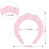 Canitor 4 PCS Spa Headband for Washing Face, Terry Cloth Makeup Headbands for Teen Girls and Bachelorette Parties